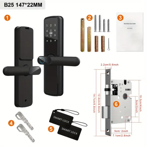 Smart Door lock Handle - Image 5